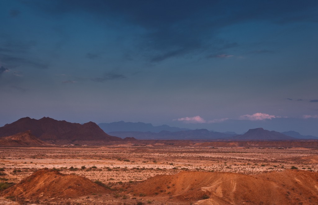 Deep Purple Desert